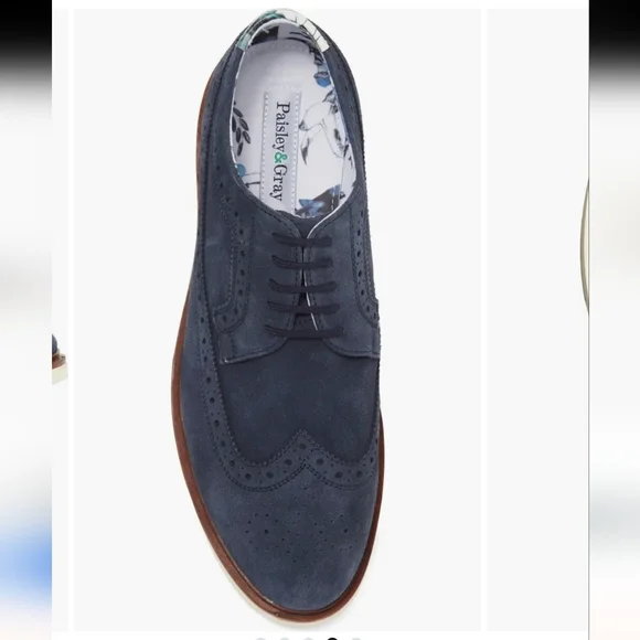 Paisley & Gray | Shoes | Paisley Gray Mens Fashion Wingtip 